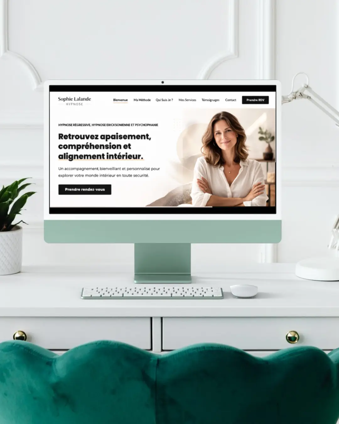 portfolio site internet thérapeute